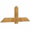 Ekena Millwork Eugene Rough Sawn Timber Gable Bracket, Western Red Cedar, 60"W x 22"H x 2"D x 6"F, 9/12 Pitch GBW060X22X0206EUG00RWR - alternate 2